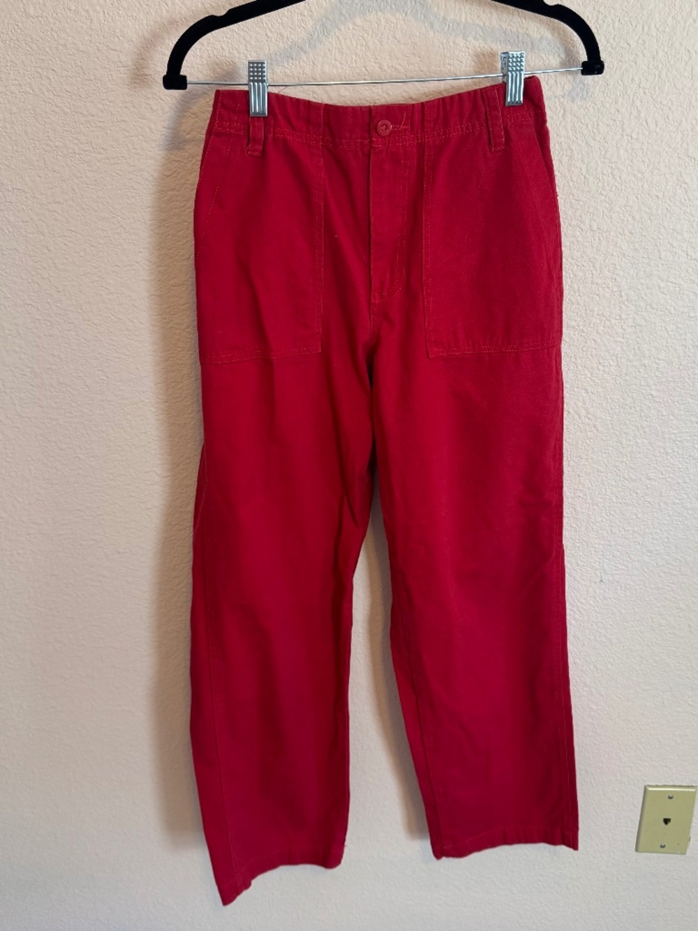 Y2K Inspired Empyre Women's Red Jeans Medium